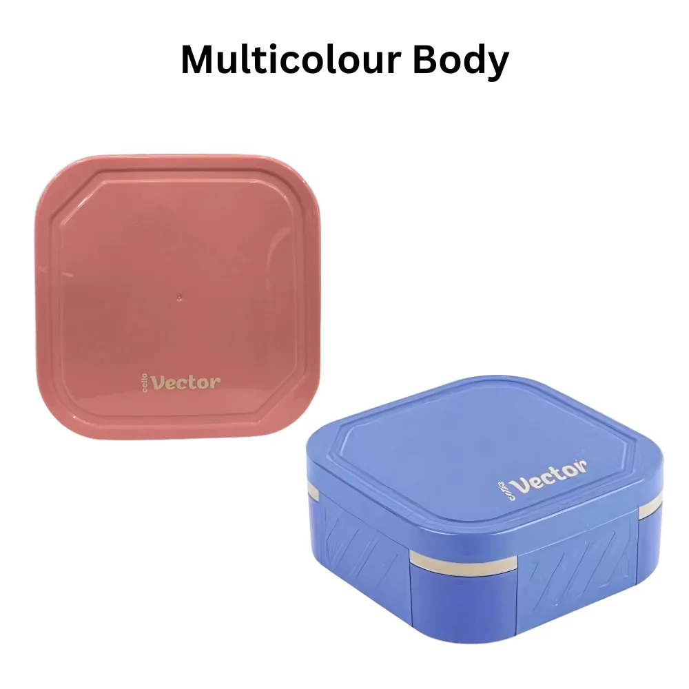 Cello Vector Insulated Lunch Box with Stainless Steel Inner