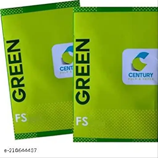 Century Green Copier Paper, F/S Legal Size, 70 Gsm (500 Sheet,1 Ream) White Colour