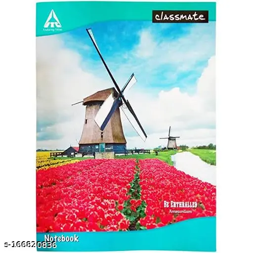 Classmate Dynamic 3 In 1 Notebook 72 Pages (Pack of 1)