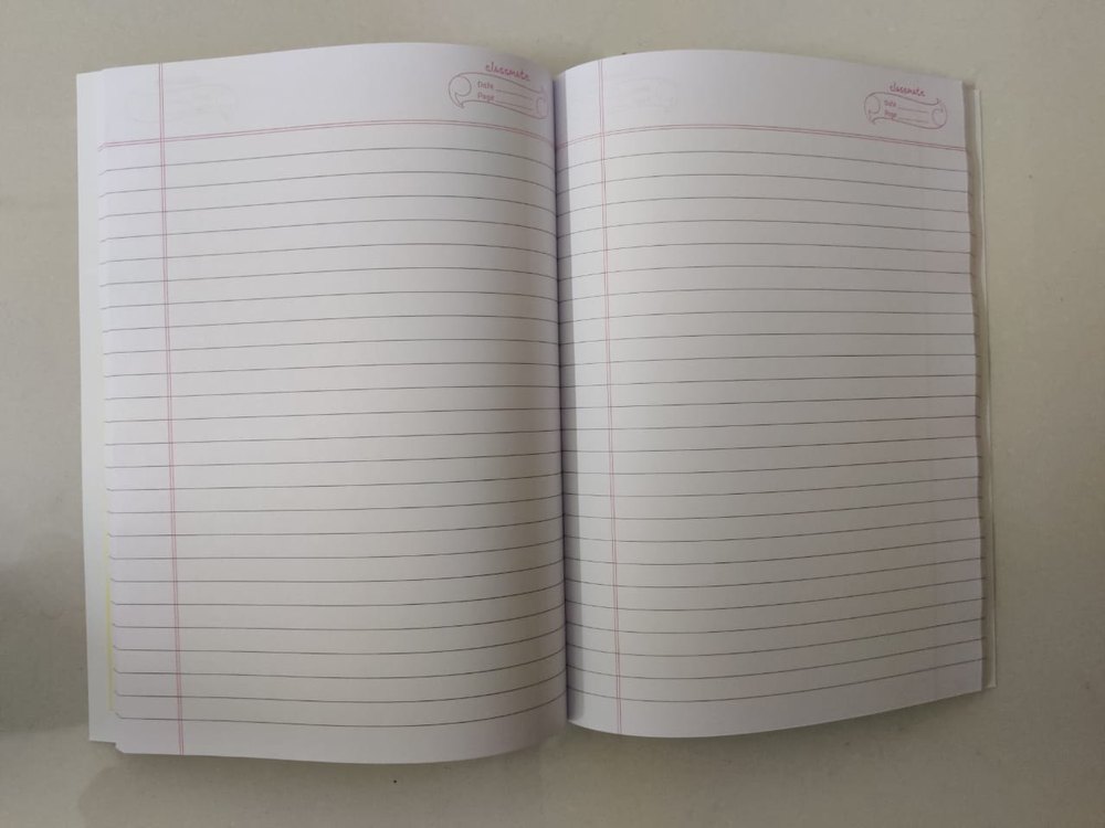 Classmate A4 Size Long Notebook (Chopda) Single Line 240 Pages (Pack of 1)