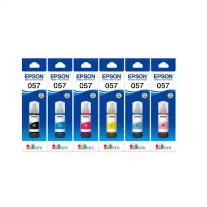 Epson Ink 057 Cyan 70ml (Original Bottle)