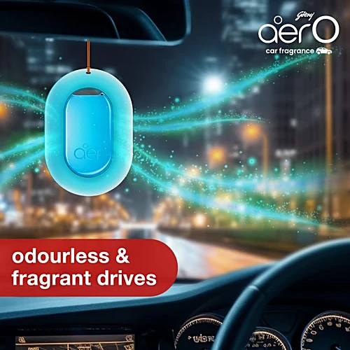 Godrej Aer O Hanging Car Air Freshener-Cool Aqua