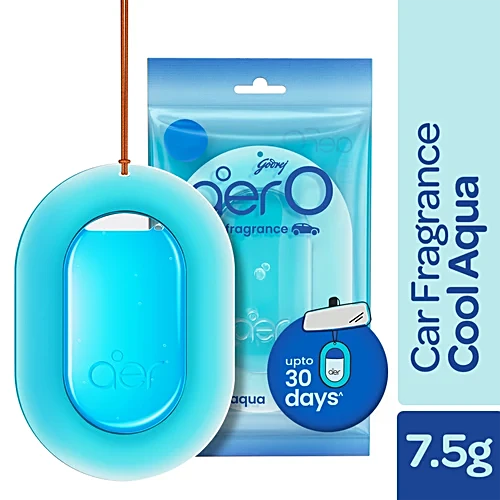 Godrej Aer O Hanging Car Air Freshener-Cool Aqua