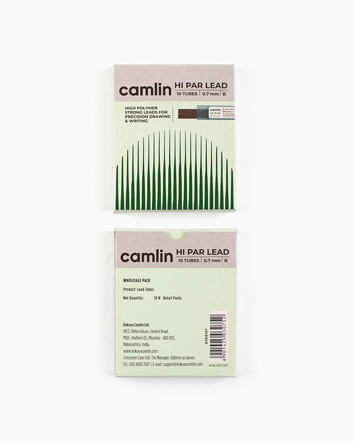 Camlin Mechanical Pencil Lead Refills 0.7 mm (Pack Of 10)