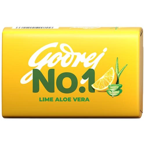 Godrej No.1 Lime & Aloe Vera Soap 100gm (Pack Of 5)