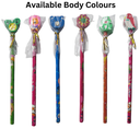 Infinity Funtoosh Pencil With Cartoon Characters for School Kids (Pack of 24)