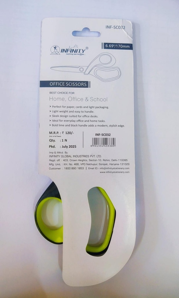 Infinity Office Scissors 6.69 Inch (INF-SC032)