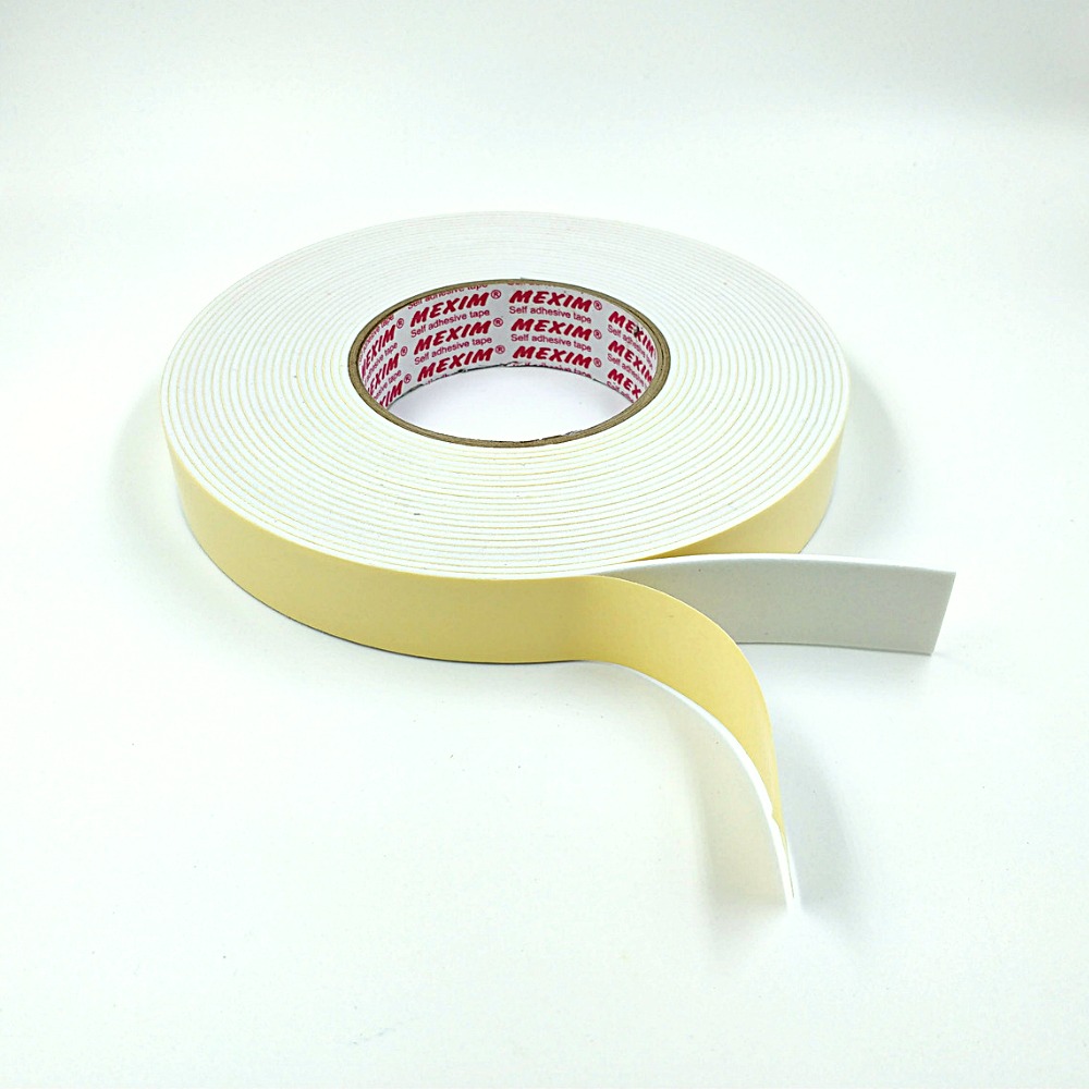 Kansuee Foam Tape Double Side 1 Inch 24mm x 3.5mtr