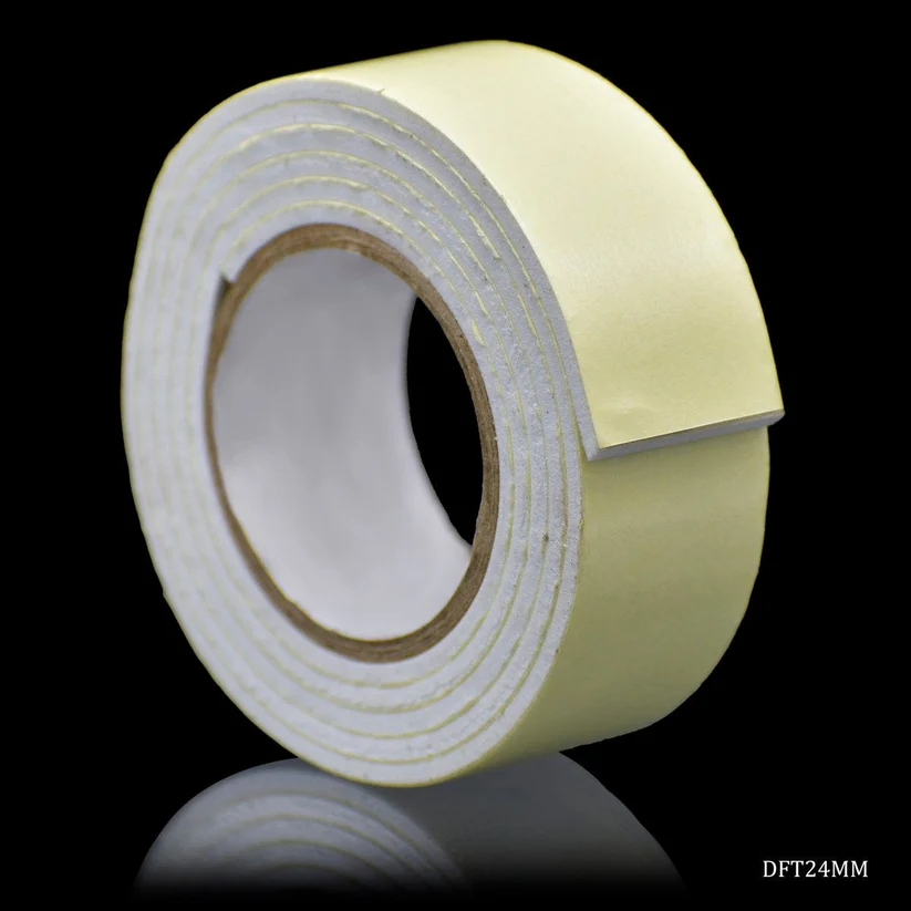 Kansuee Foam Tape Double Side 1 Inch 24mm x 3.5mtr