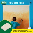 Kansuee Masking Tape 1 Inch 24mm x 20mtr (Pack of 6)