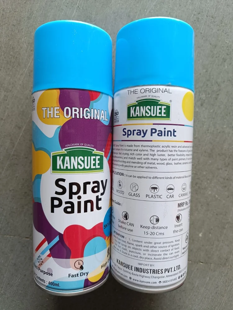 Kansuee Spray Paint 400ml (4 Matt Black)