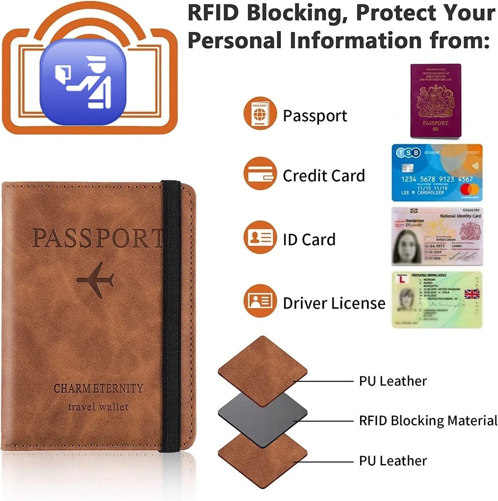 Kebica Leather Passsport Cover No.400