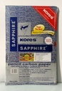 Kores Pen/Pencil Carbon Paper Sapphire Blue Colour (Pack Of 100)