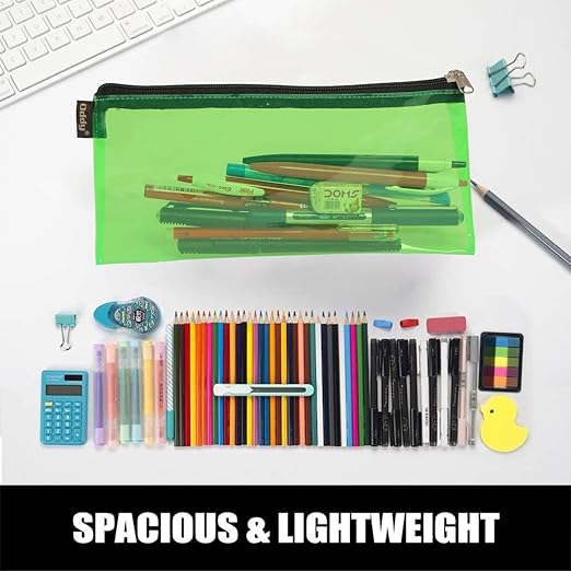 Oddy Colour Transparent Zipper Pouch