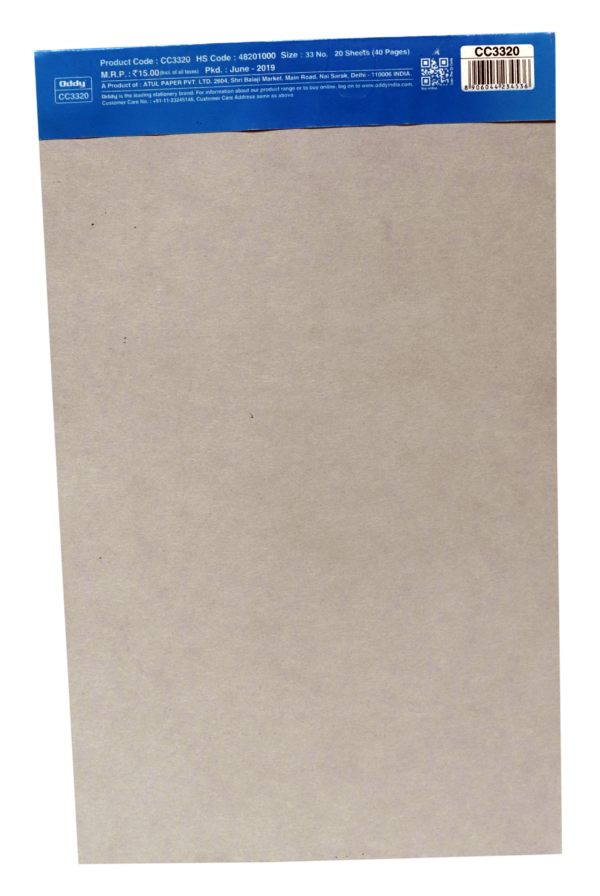 Oddy Conference Pad Both Side 1/8-Pack Of 25