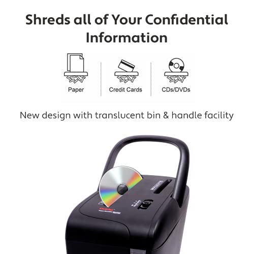 Oddy Paper Shredder Machines 8 Sheets Cross Cut-H8S