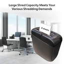 Oddy Paper Shredder Machines 8 Sheets Cross Cut