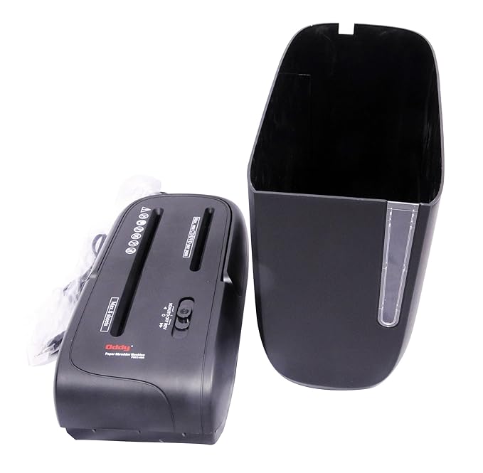 Oddy Paper Shredder Machines 8 Sheets Cross Cut