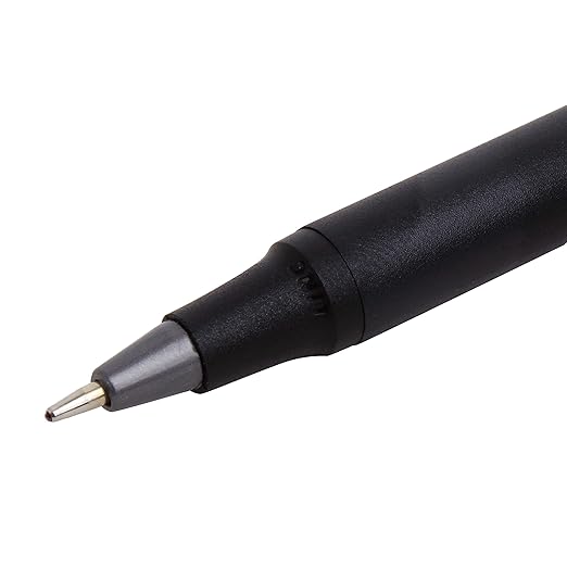 Pentonic Ball Pen 0.7mm Black Colour Refillable Pen (Pack Of 10)