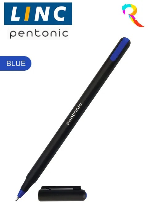 Pentonic Ball Pen 0.7mm Blue Colour Refillable Pen (Pack Of 10)
