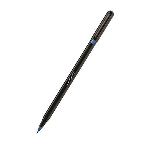 Pentonic Ball Pen 0.7mm Blue Colour Refillable Pen (Pack Of 10)