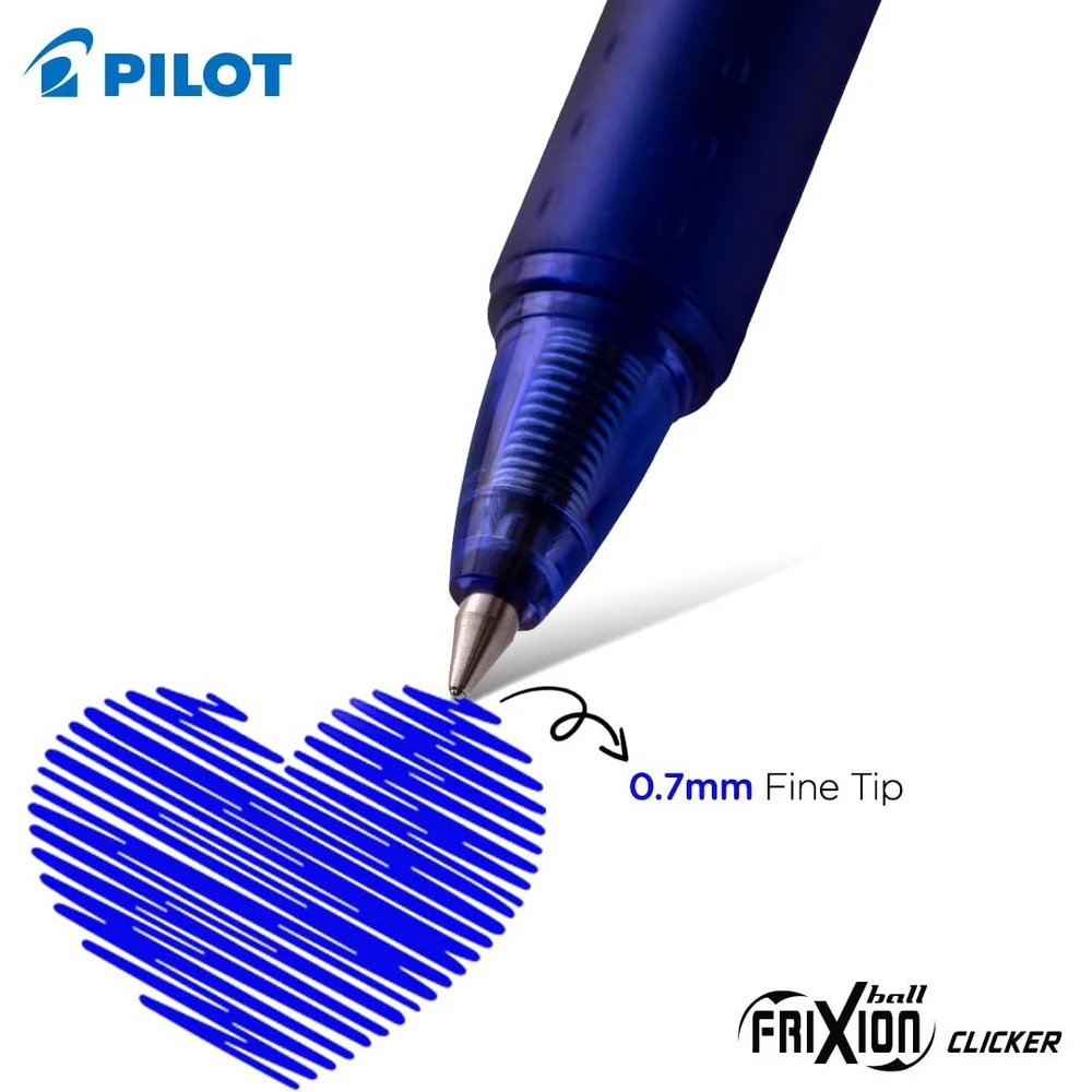Pilot Pen Frixion Clicker 0.7mm Blue