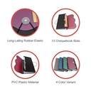 Plastic Expanding Cheque Book Holder Case Pouch 13 Pocket