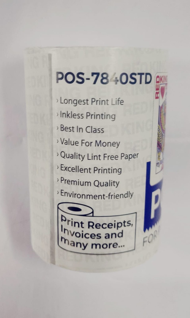 Redking Thermal POS Roll 78mm x 40mtr (ATM Roll)