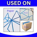 Redking Colour Tape Blue Colour 1 Inch 24mm x 35mtr (Pack of 12)