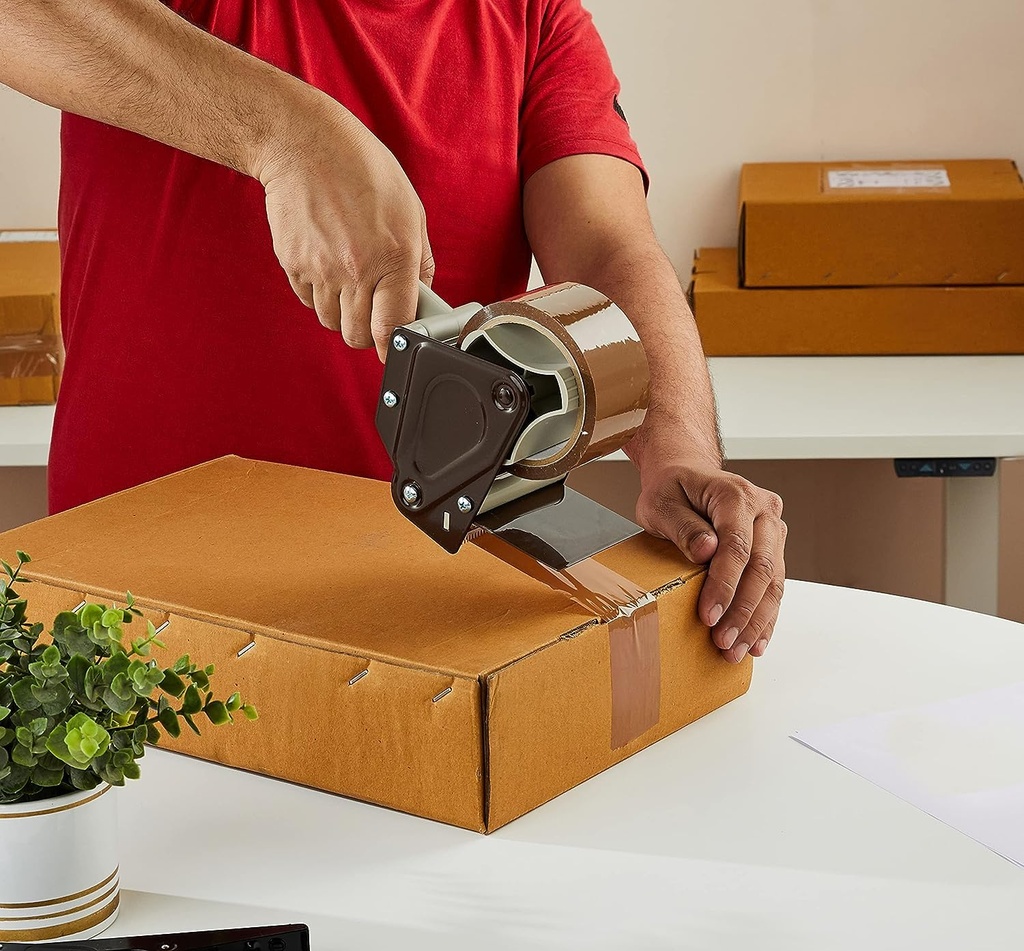 Redking Brown Cello Tape 1 Inch 24mm x 36mtr (Pack of 12)