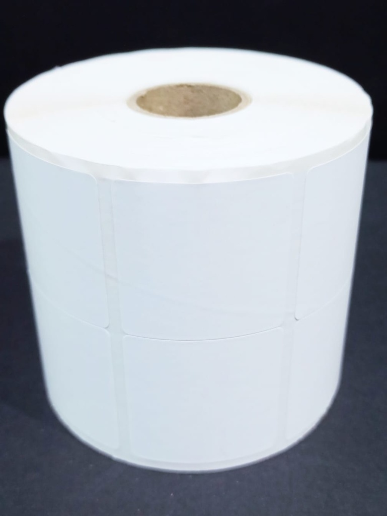 Desmat Ribbon Barcode Labels, Size 1.5x1.5 Inch (38mmx38mm, 2up) 2000 Label