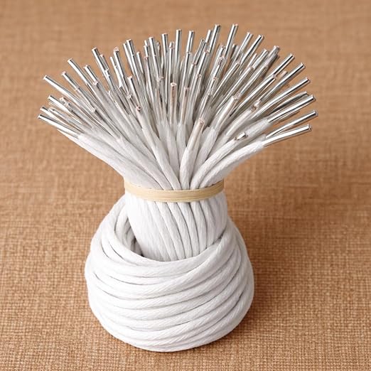 White Tag Dori / File Laces, Length 24 Inch (Pack Of 100)
