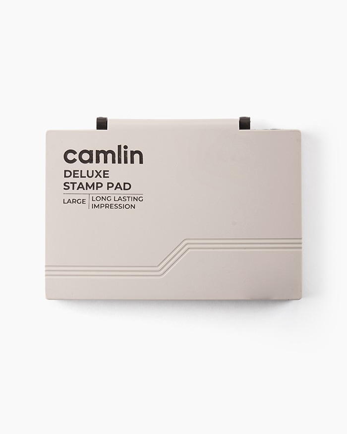 Camlin Plastic Stamp Pad Small Black Colour (88x54mm)