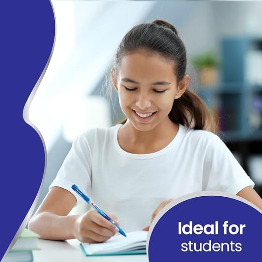 Cello Butterflow Simply Ball Pen Blue Colour 0.7mm-Pack Of 10