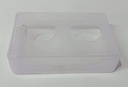 Plastic Transparent Visiting Card Dubby-Pack Of 20