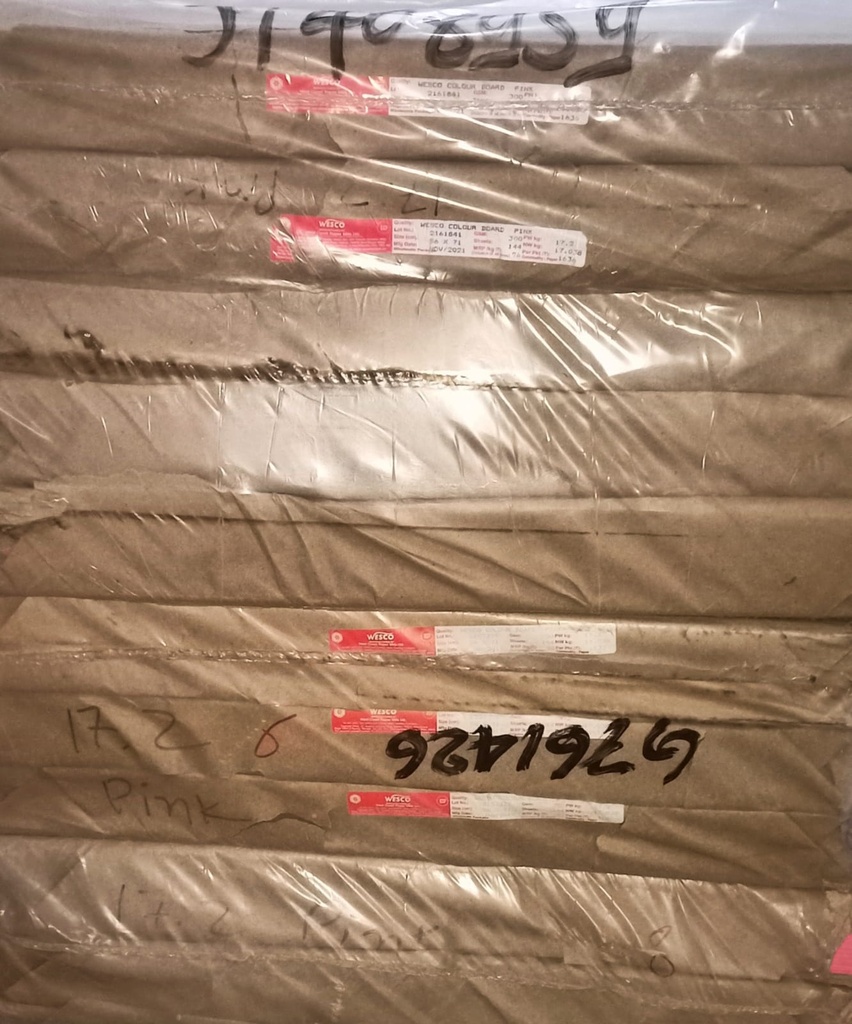 Westcoast 22x28 17.2 Kg 300 Gsm Pink (B3)