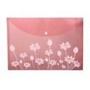 Vivid My Clear Bag Flower Design-Pack of 20 (MC1900F)