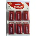 Eveready Red 9 Volt 1216 Heavy Duty Battery (Pack Of 6) 