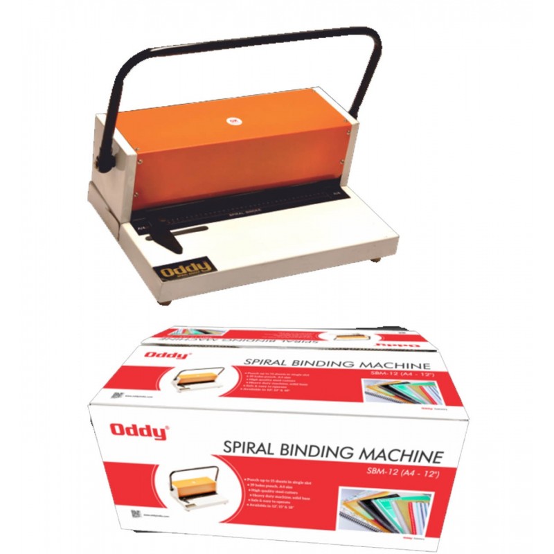 Oddy Spiral Binding Machine A4 Size (12 Inch)