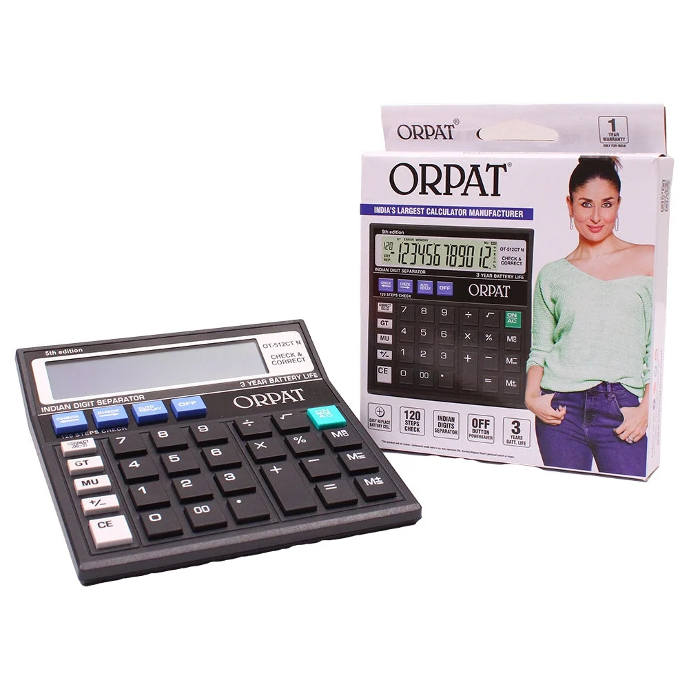 Orpat Calculator OT-512GT (12 Digit)