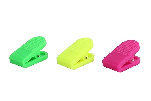 Plastic Paper Clips Round Medium 1778-Pack Of 20