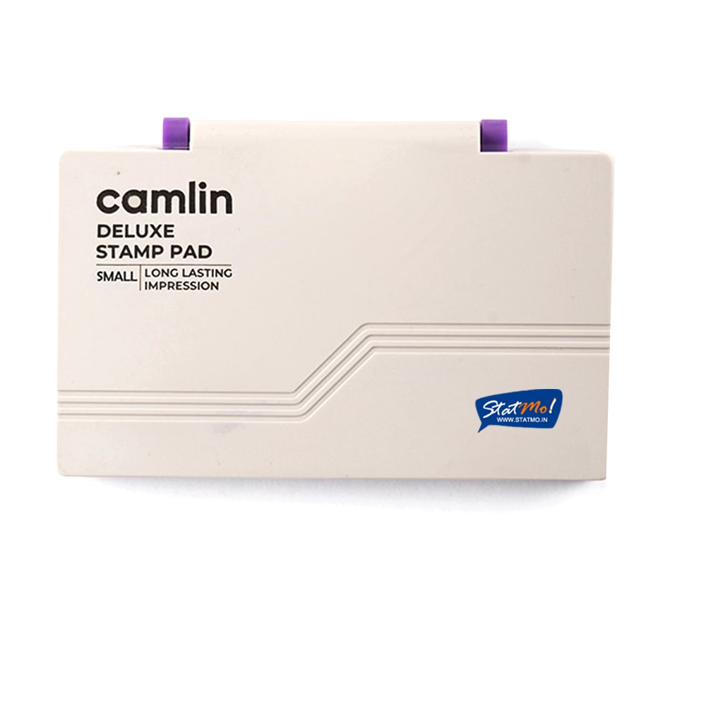 Camlin Stamp Pad Small Blue No.1 88x54mm (B10)