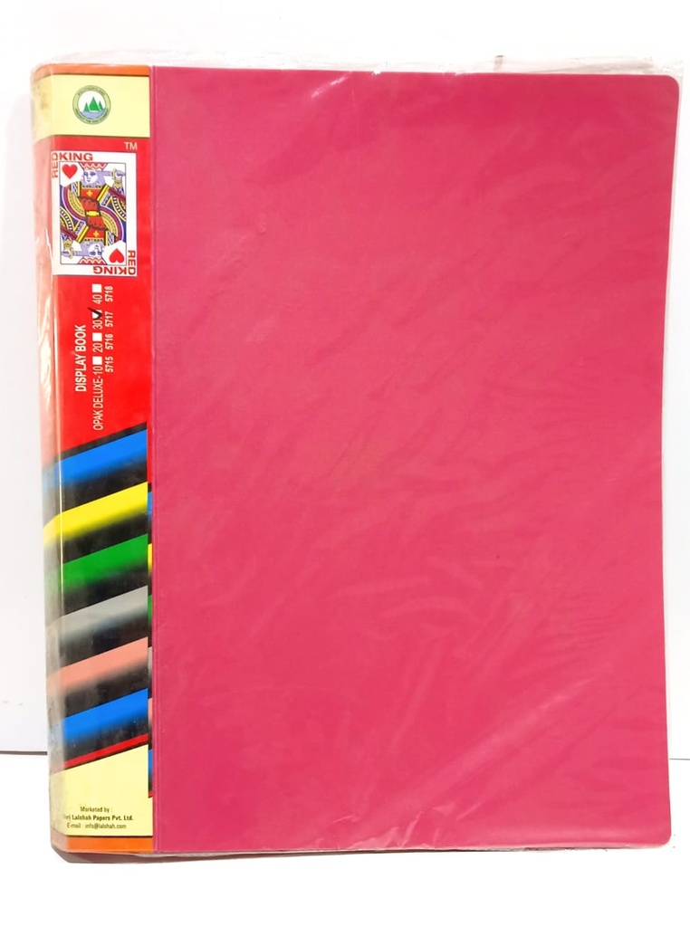 Redking Display Book A4 30 Leaves