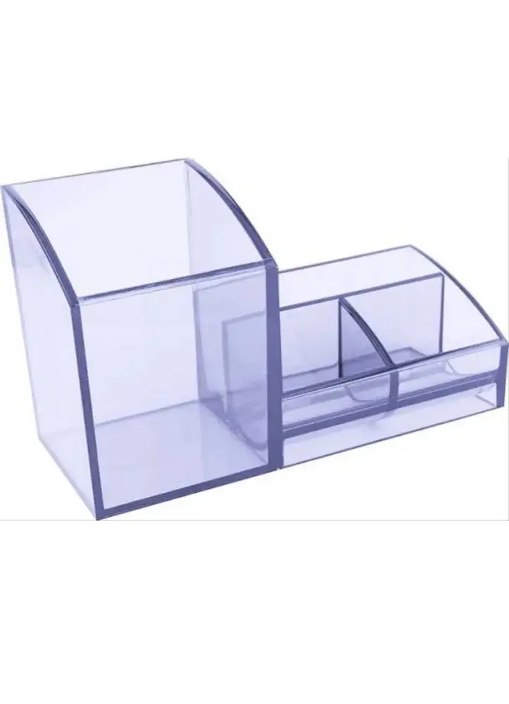 Index Pen Tray Elite Acrylic Visiting Card Type Pen Stand (DP506)