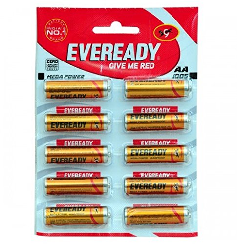 Eveready Battery Gold AA 1005 (Pack Of 10)