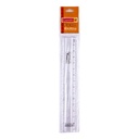 Camlin Plastic Scale 15cm/6Inch-Pack Of 10