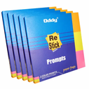 Oddy Sticky Notes 1"x3" 3 Colours (B180)