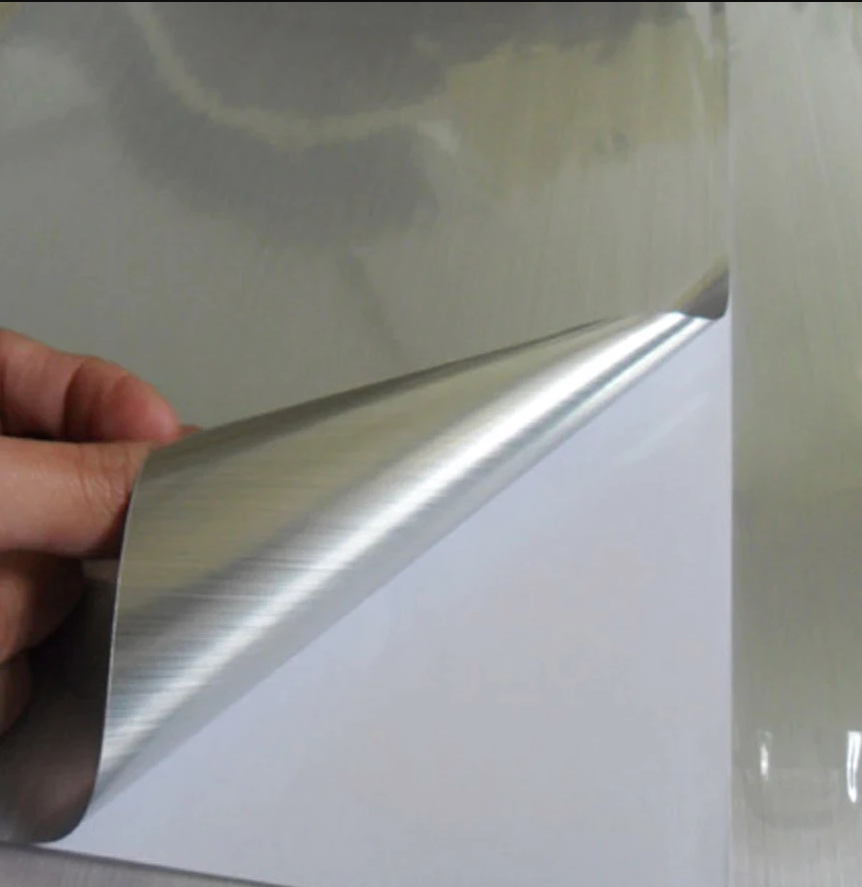 Silver Paper Sticker 20x30-Pack of 50