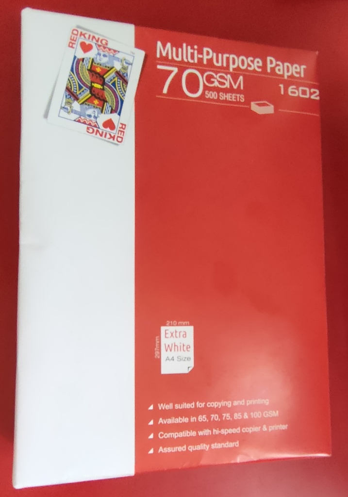 RedKing A4 70 Gsm 2.2 Kg (B5)