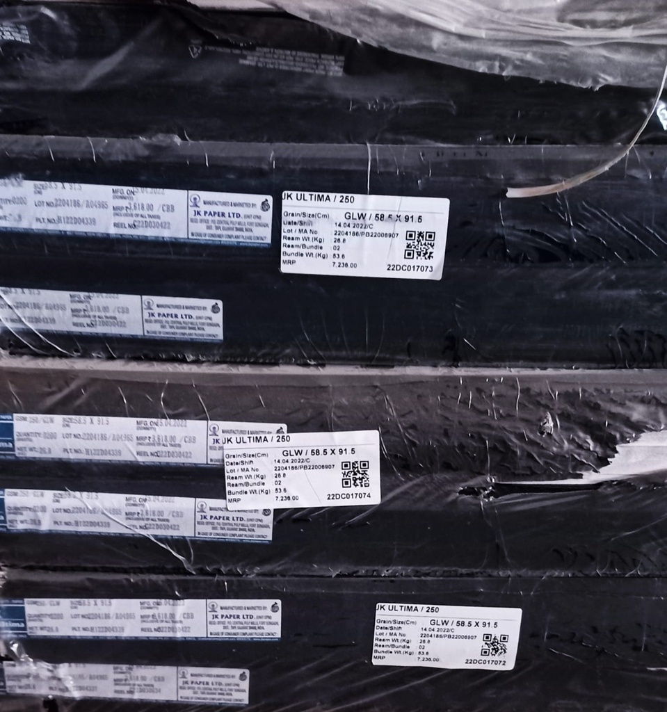 JK Ultima 23x36(58.5x91.5)250 Gsm 26.8 Kg